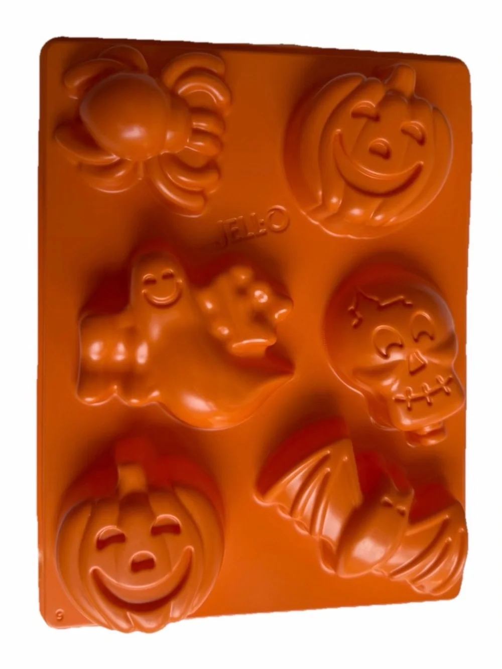 Vintage JELL-O Holiday Molds Lot of 4 Egg Easter Christmas Halloween Birthday